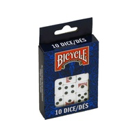 Bicycle Pack Of 10 Poker Dice (USP01607)