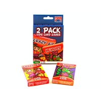 Bicycle Crazy 8s Memory Playing Cards Kids Games 2 Pack Blue USP01842