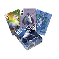 Bicycle Poker Stokes Unicorns (USP02476)