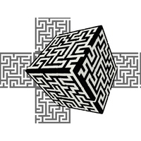 V-Cube Maze 3x3 Flat (VCU000494)