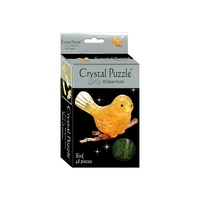 3D YELLOW BIRD CRYSTAL PUZZLE (VEN901259)