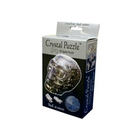 3D BLACK SKULL CRYSTAL PUZZLE (VEN902171)