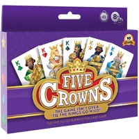 Five Crowns Five-Suited Rummy-Style Card Game 1-7 Players Ages 8+