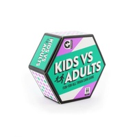 Hexagon: Kids Vs Adults Trivia Card Game 2+ Players Ages 8+