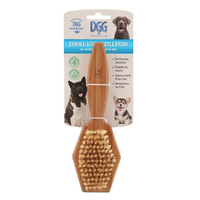 Dog Gone Gorgeous Double Sided Paddle Brush Bamboo Handle for Dogs