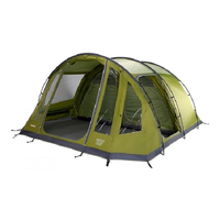 Vango Iris 600 6 Person Camping & Hiking Tent - Herbal (VTE-IR600-KK)