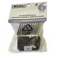 Wahl Stainless Steel Colour Coded Clipper Guide No. 6 19mm