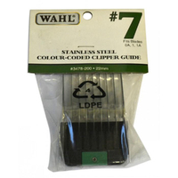 Wahl Stainless Steel Colour Coded Clipper Guide No. 7 22mm
