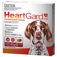 HEART GARD PLUS BROWN 6 (23-45kg) (WHGDPBR6)