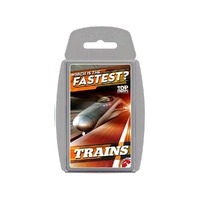 TOP TRUMPS FASTEST TRAINS (WMA001483)
