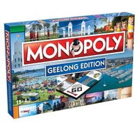 Monopoly: Geelong Edition Family Board Game 2-6 Players Ages 8+