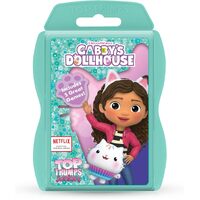 Top Trumps Juniors Gabbys Dollhouse Card Game 2+ Players Ages 4+ (WMA006617)