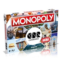 Monopoly City Edition: Canberra Board Game 2-6 Players Ages 8+