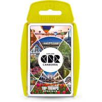 Top Trumps Specials Explore Canberra Card Game 2-Players Ages 8+ (WMA007058)
