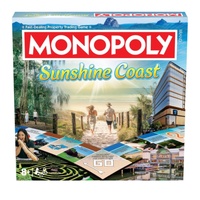 Monopoly City Edition: Sunshine Coast Board Game 2-6 Players