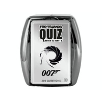 Top Trumps James Bond 007 Quiz Card Game (WMA039635)