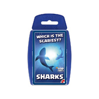 Top Trumps Play Discover Which is the Scariest? Sharks Card Game (WMA047371)