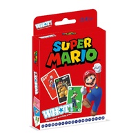 Whot! Super Mario Fast-Paced Matching Card Game 2+ Players Ages 5+