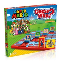 Super Mario Guess Who? Classic Face Guessing Game 2+ Players Ages 6+