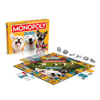 Monopoly Dogs Edition Board Game 2-6 Players Ages 8+ (WMA058186)