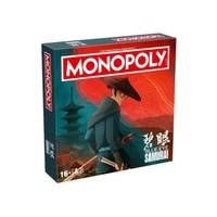 Monopoly: Blue Eye Samurai Board Game 2-6 Players Ages 16+