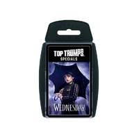 Top Trumps Specials Wednesday Card Game 2+ Players Ages 6+ (WMA060974)