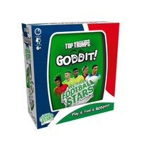 Top Trumps World Football Stars GoddIt! Card Game 1-6 Players