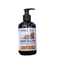 Provex Hemp Nectar Salmon & MCT Oil Feed Supplement for Cats & Dogs 250ml