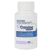 Value Plus Canine Allwormer Tablets Purple for Dogs 10kg 100 Pack