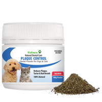 Vetnex Natural Dental Care Plaque Control Powder Salmon for Dogs & Cats 100g