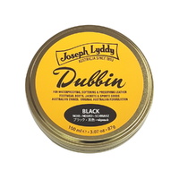 Joseph Lyddy Dubbin Leather Waterproofer & Softener Black 100ml