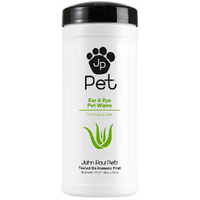 John Paul Pet Dogs & Cats Ear & Eye Pet Wipes 45 Sheets