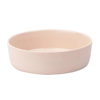 Lilly + Dash Durable Ceramic Pet Dog Bowl Dishwasher Safe Rose Quartz