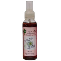 Ozz Organic Kwik Mist Fragrance Spray Musk 125ml 