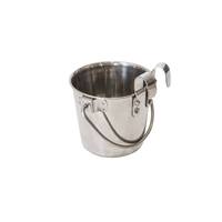 Superior Pet Flat Sided Bucket w/ Riveted Hooks 3.8L