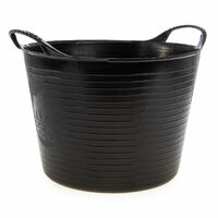 Tubtrug Non-Toxic Flexible Strong Tub Black Small 14L