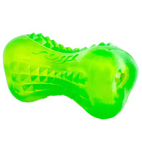 Rogz Yumz Treat Dispensing Dog Chew Toy Lime Medium