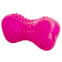 Rogz Yumz Treat Dispensing Dog Chew Toy Pink Large