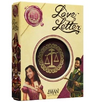 Z-Man Games Love Letter Card Game Revised 2-6 Players Ages 10+ (ZMG130985)