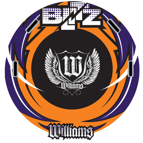 Williams Blitz Inflatable Towable Water Ski Tube (1360)