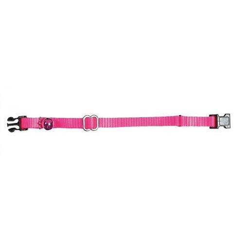 Prestige Pet 3/8 Inch Adjustable Cat Collar Hot Pink 23-36cm
