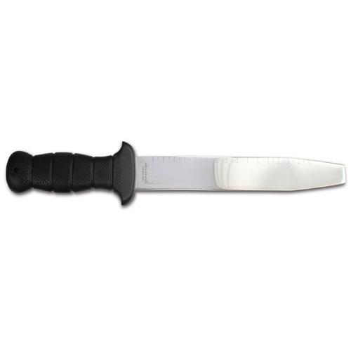 LAND & SEA ABALONE SQUARE EDGE TOOL + SHEATH - DIVE KNIFE SEA