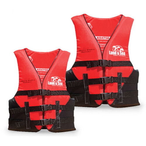 LAND & SEA SPORTS PFD L50 LIFE JACKET - MULTIPLE SIZES - BEACH WATER SPORTS (OB*)