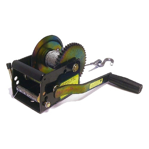 JARRETT STANDARD WINCH 3:1 - 6M X 4MM CABLE & S HOOK (WB-F10212) CAMPING BOAT