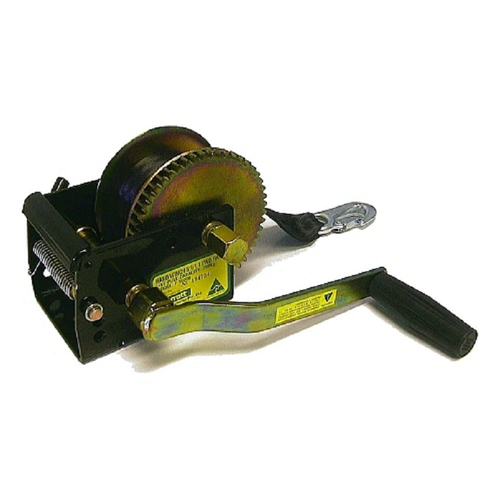 JARRETT HEAVY DUTY WINCH 5/1:1 -6M WEBBING STRAP & SNAP HOOK (WB-F10206) CAMPING