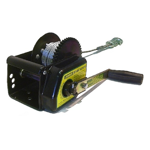 JARRETT BRAKE WINCH 3:1 - 7.5M X 5MM CABLE & SNAP HOOK (WB-F18210) TRAILER 