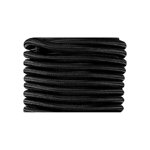 ANSCO SHOCKCORD - BLACK - MULTIPLE SIZES - ROPE CAMPING HIKING