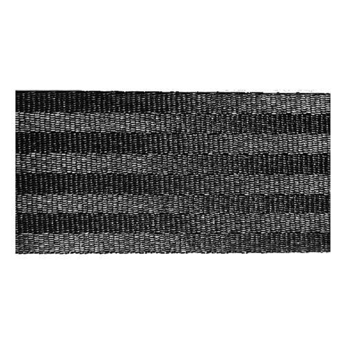 ANSCO HEAVY DUTY SEATBELT TYPE POLYESTER WEBBING - BLACK - MULTIPLE SIZES
