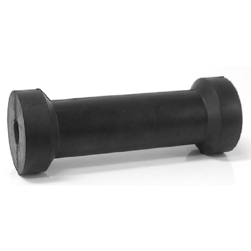 ANSCO COTTON REEL BOAT ROLLER 8" - RUBBER - BLACK - (BR-CR20-200)