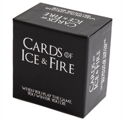 RoR Games Cards of Ice & Fire Fun Card Game 3+ Players Ages 18+